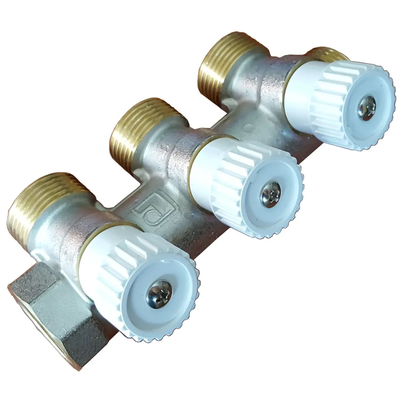 Luxor messing van hoge kwaliteit 2 delen 3/4" waterverdeelstuk