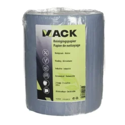 MACK poetspapier op rol blauw 350 vellen