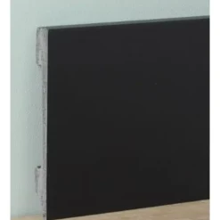 Mac Lean hoge plint - Watervast - Zwart - 240cm - 15x80mm