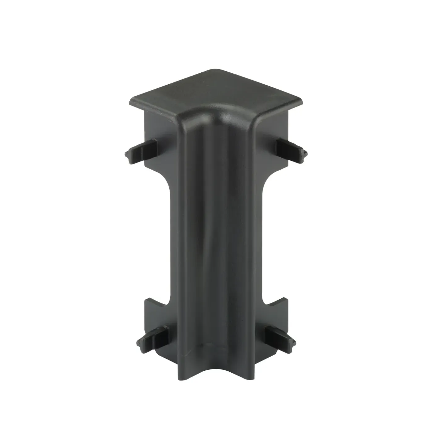 Maclean Products Plintaccessoire Binnenhoek Classic - Kunststof - Zwart - 75mm - 2 stuks