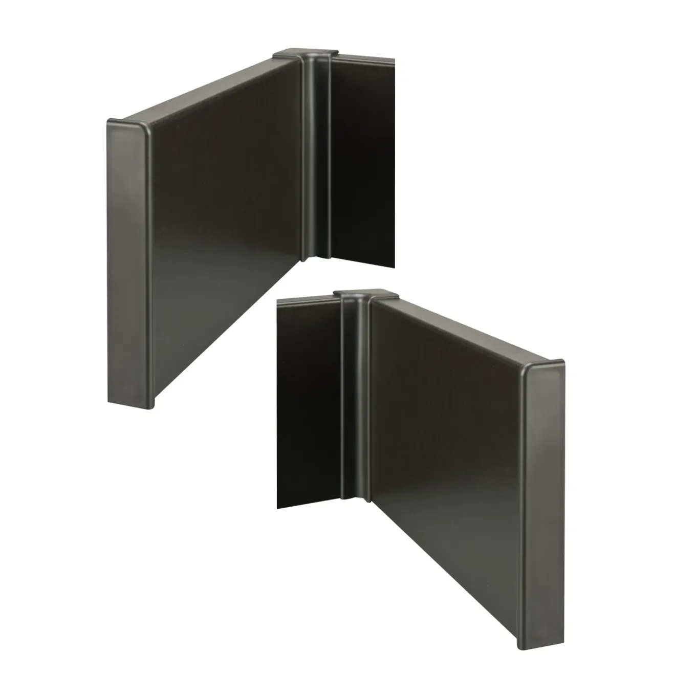 Maclean Products Plintaccessoire Classic - Robuust - Zwart - 120mm - 2 stuks