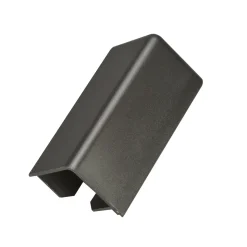 MacLean Products Plintaccessoire Classic - Robuust Zwart - 75mm - 2 stuks