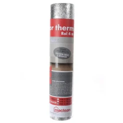 MacLean Radiatorfolie Therm Rol - Polyetheen - RD waarde 0,1m² K/W - 2mm - 50x400cm - 2m²