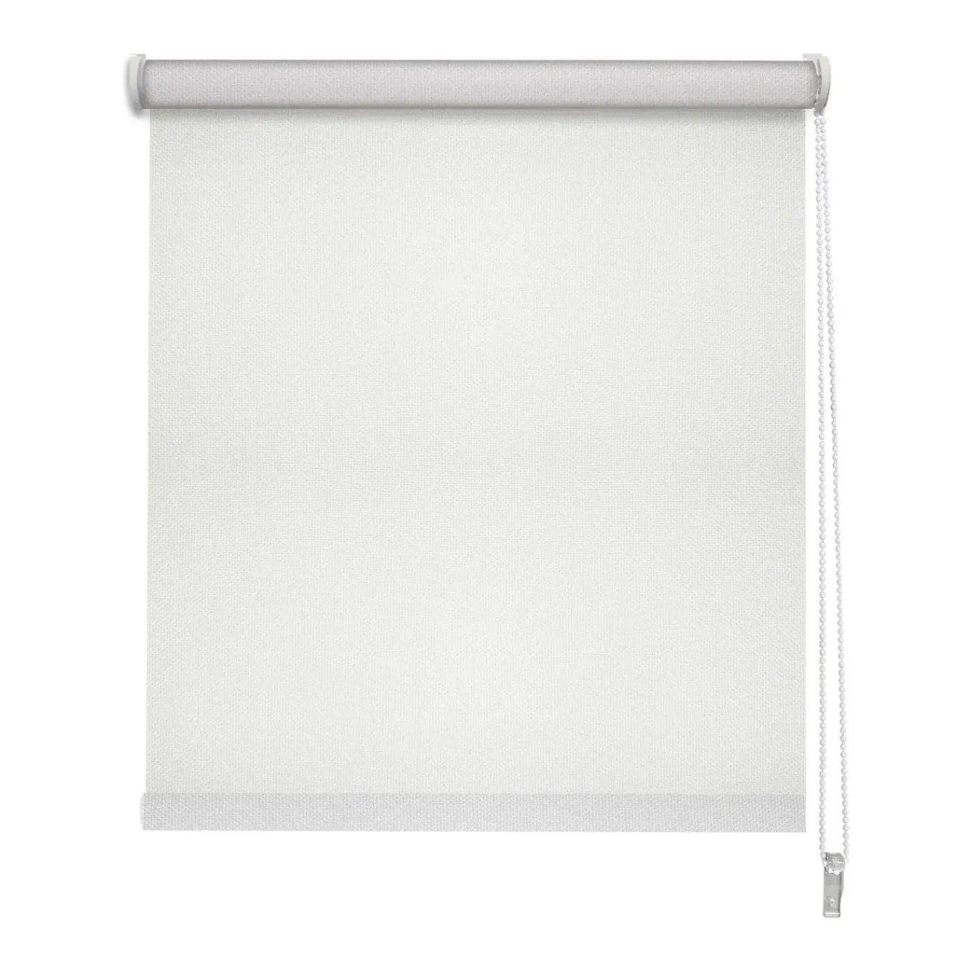 Madeco 1110 lichtdoorlatend rolgordijn gebroken wit effen 90x190cm