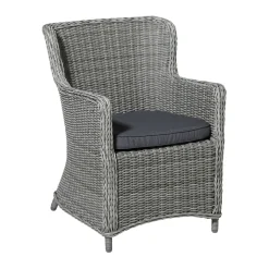 Madison Panama decoratief tuinkussen grijs 45x45cm