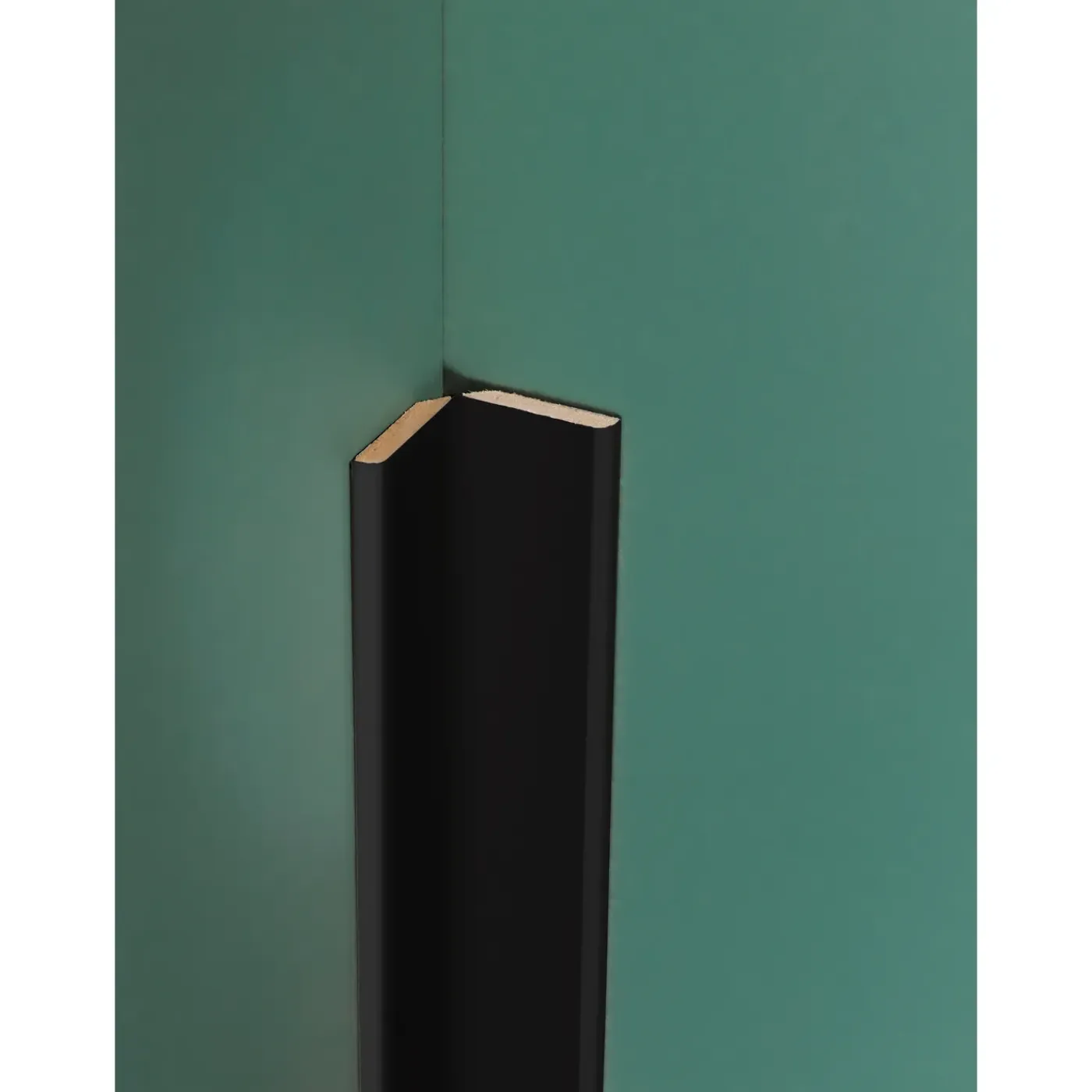 Maestro - kniklijst - Matte black - 2x50x2700mm