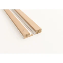 Maestro Latt afwerkprofielset - Pepper Oak + White - 277cm - 71x20mm