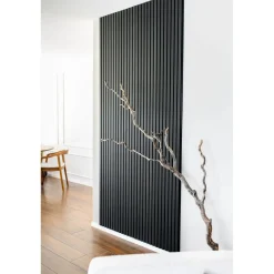 Maestro Latt lattenwand - Matte Black - 277x30cm - 2 stuks