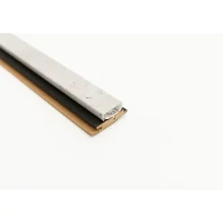 Maestro Latt Led profielset - Raw Concrete pvc-profiel + Black onderlat - 277cm - 54x20mm