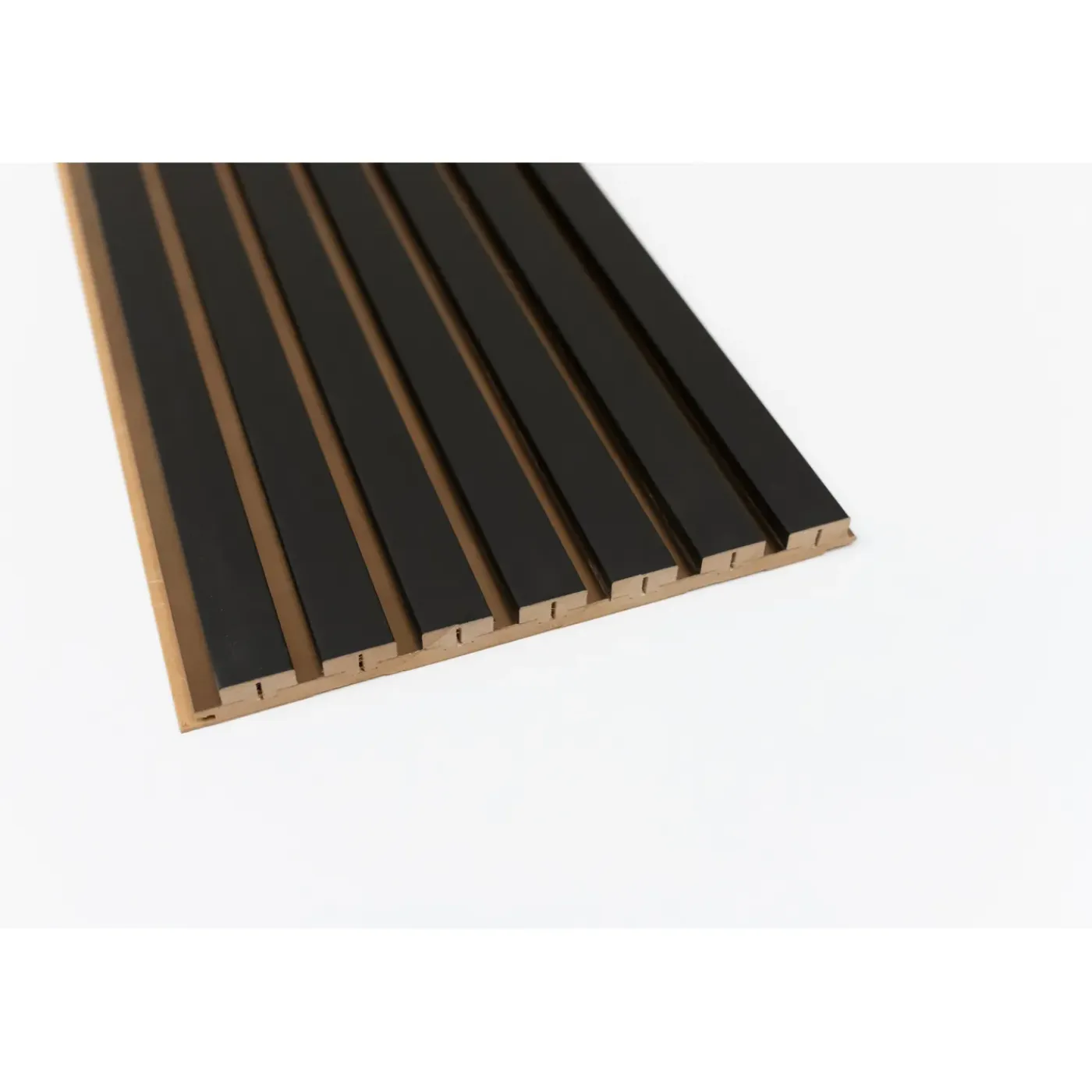 Maestro Latt Luxx lattenwand - Matte Black + Luxx - 277x30cm - 20mm - 2 stuks