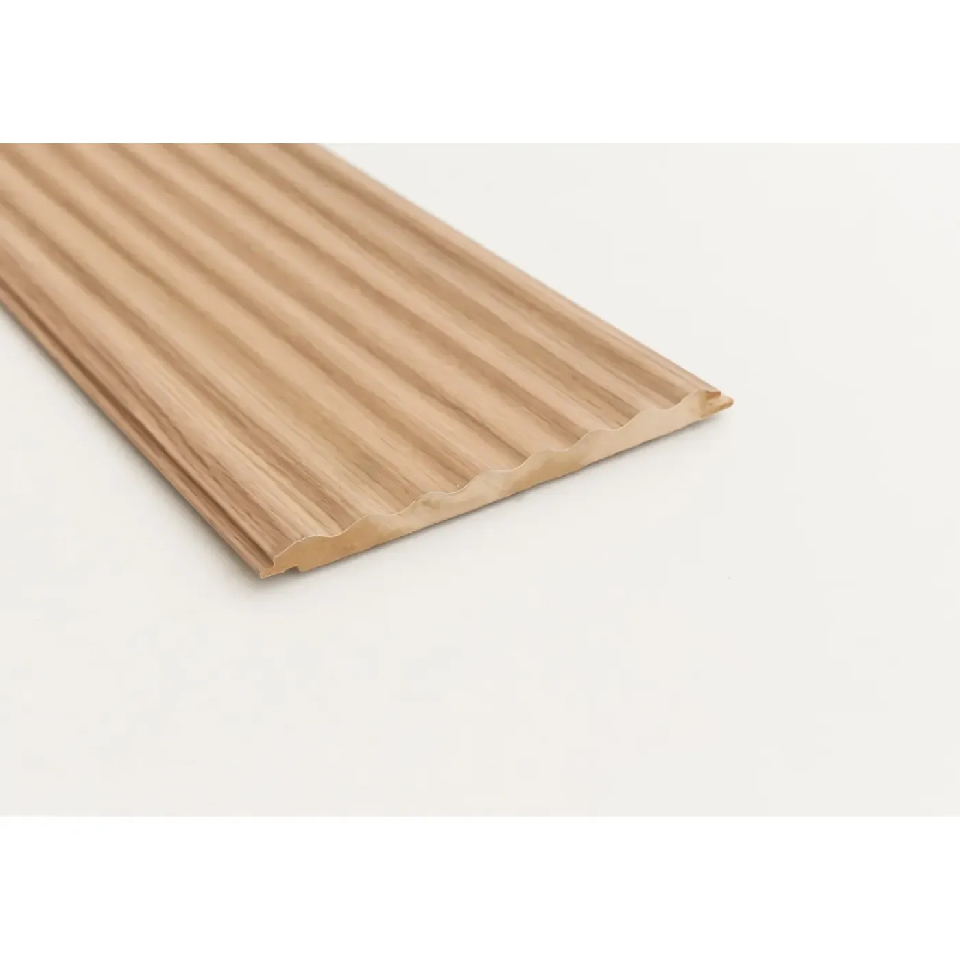 Maestro Latt Wave wandpaneel - Natural Oak - 277x21,3cm - 14mm - 3 stuks