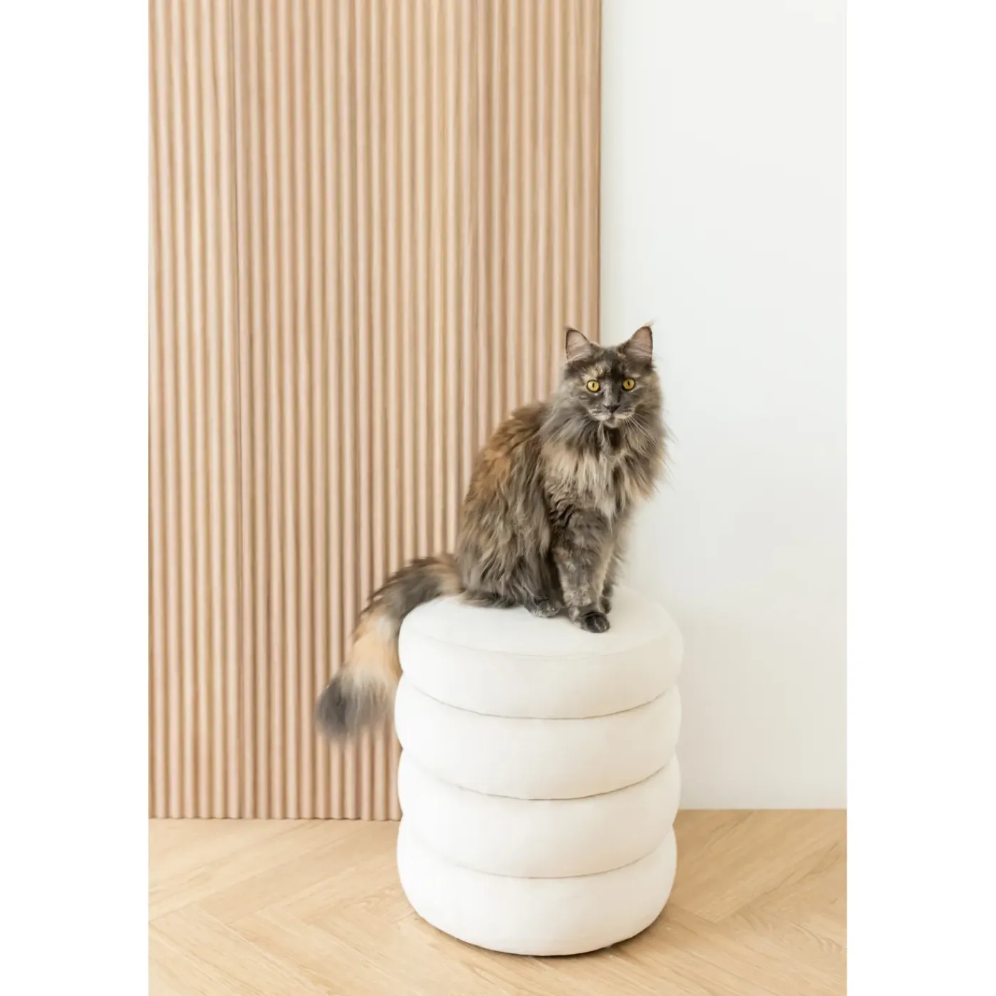Maestro Latt Wave wandpaneel - Natural Oak - 277x21,3cm - 14mm - 3 stuks
