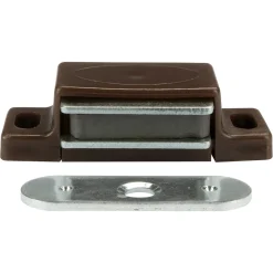 Overig Magneetsnapper 4kg bruin metalen voorplaat 2st.