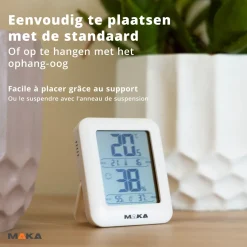 Maka Digitale Hygrometer - Thermometer Binnen - Luchtvochtigheidsmeter