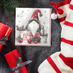 Maki Kerst Thema Servetten - 20x St - 33 X 33 Cm - Gnoom