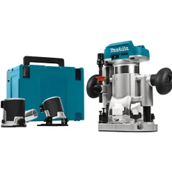 Makita Bovenfrees 18V - Accu - Brushless motor
