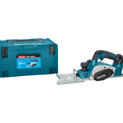 Makita Elektrische Schaaf DKP180ZJ - 18V - Op accu - Schaafbreedte 82mm
