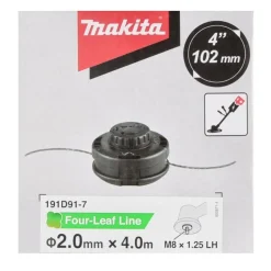 Makita - Tap&go Kop - 2 Draden, Voor 18v Dur187 En Dur188 Trimmers - 102 Mm