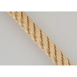 Mamutech Hoogwaardig touw Paraloc - Gedraaid polypropyleen - UV-bestendig - 14mm x 5m - Beige