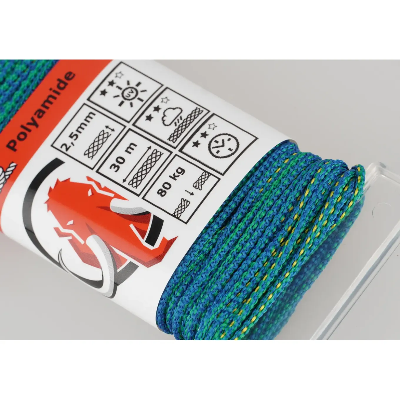 Mamutech Multifunctioneel Touw Paraloc - Polyamide - UV-bestendig - 2,5mm x 30m - Assorti