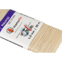 Mamutec vectran touw Paraloc beige 1mm 30m