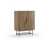 Marckeric - Kast Eldia - Bruin - 100x40x128cm