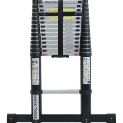 MARK TOOLS PRO Telescoopladder - 4,80 meter - met Stabilisatie Balk en Soft closing