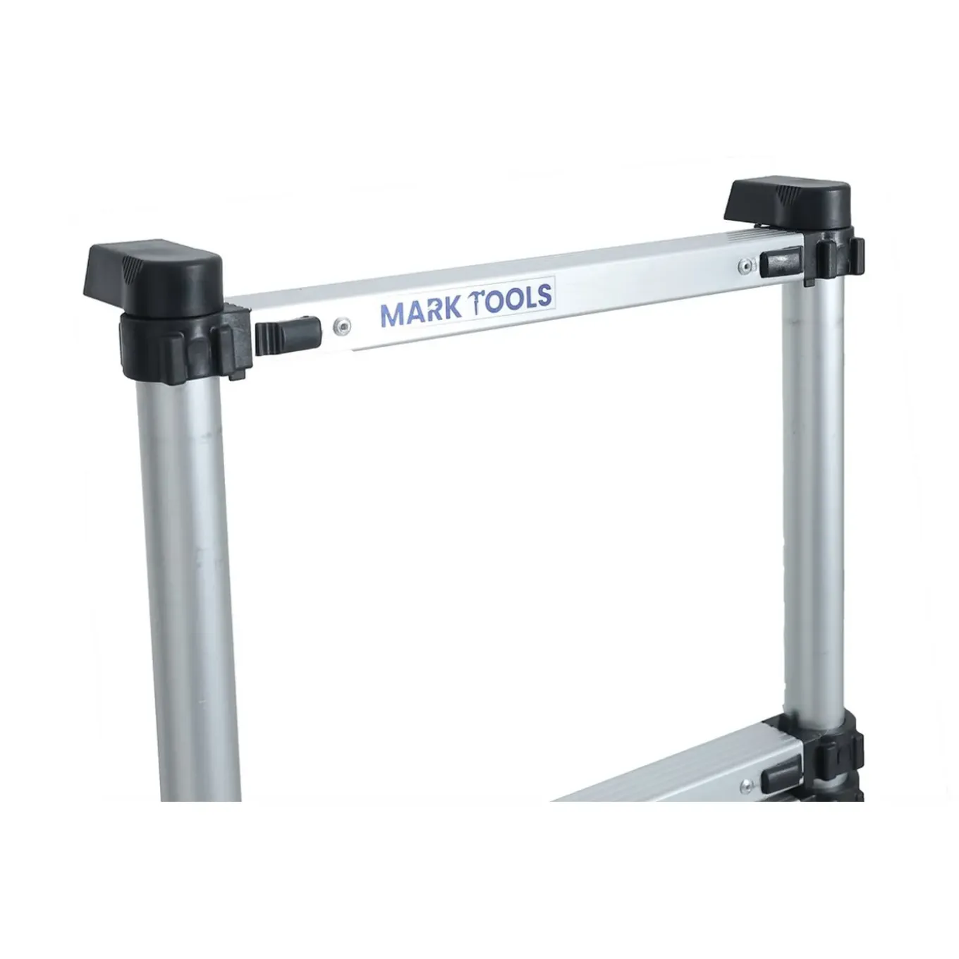 MARK TOOLS PRO Telescoopladder - 4,80 meter - met Stabilisatie Balk en Soft closing