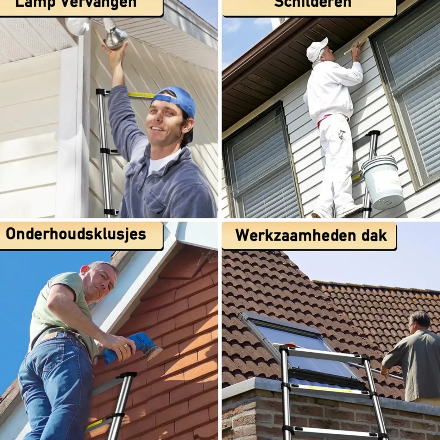 MARK TOOLS PRO Telescoopladder - 4,40 meter