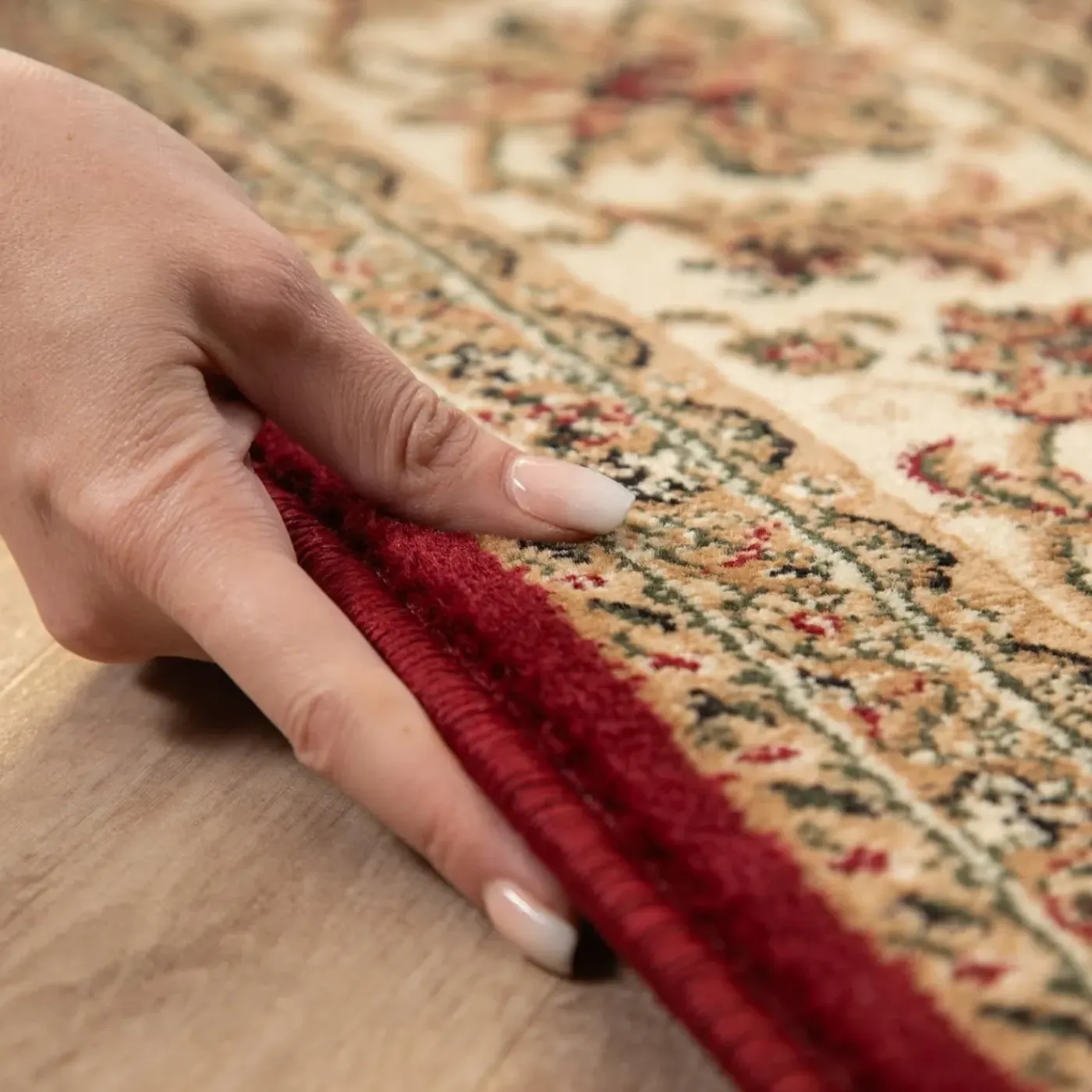 Muratap Marrakesh Oosters Vloerkleed Nimrud Rood - 240x340 Cm