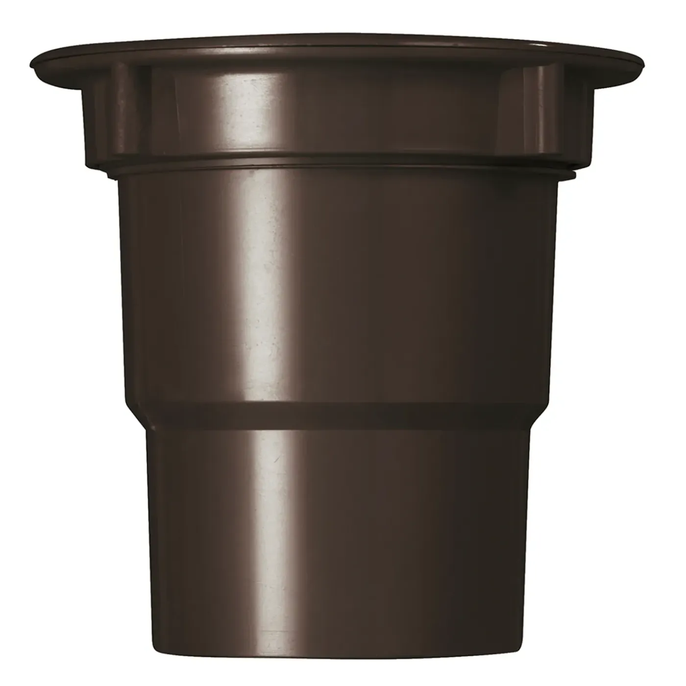 Martens Bakgoot Uitloop PVC - Bruin - 125mm - Ø70/80mm