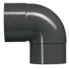 Martens elleboog pvc antraciet 87° 80mm