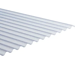 Martens golfplaat 32/09 - PVC - Transparant - Structuur - 214x66cm