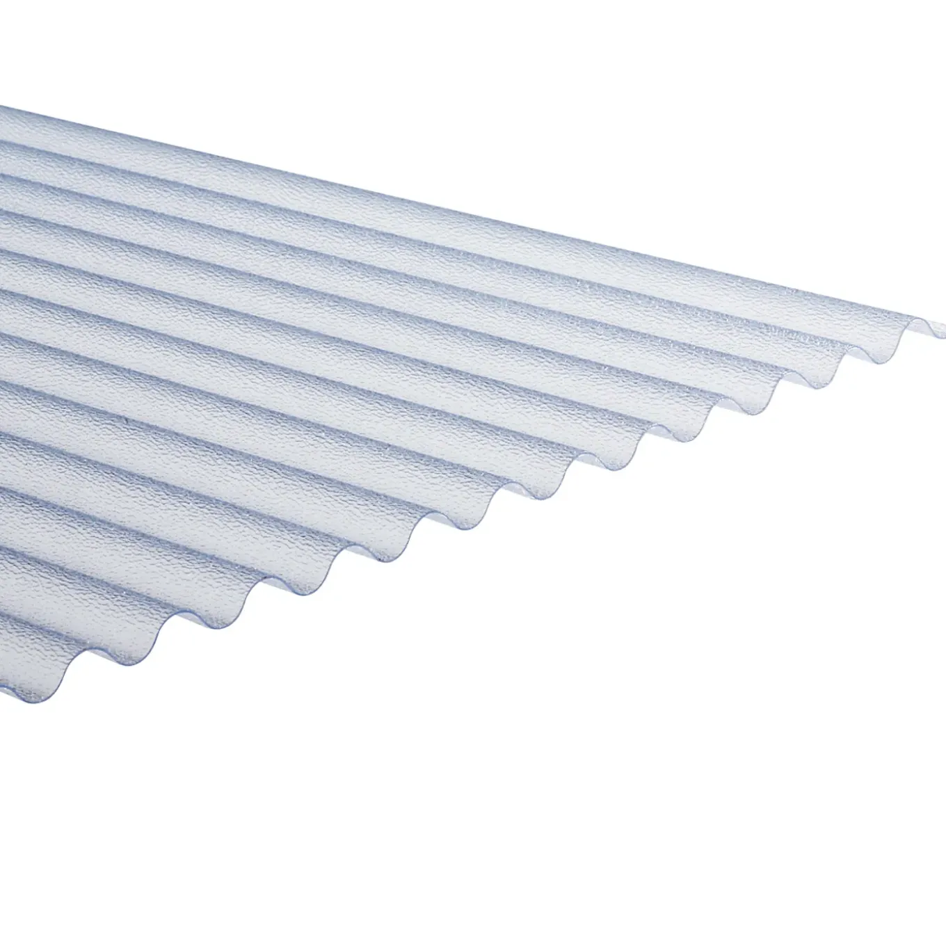 Martens golfplaat 32/09 - PVC - Transparant - Structuur - 214x66cm