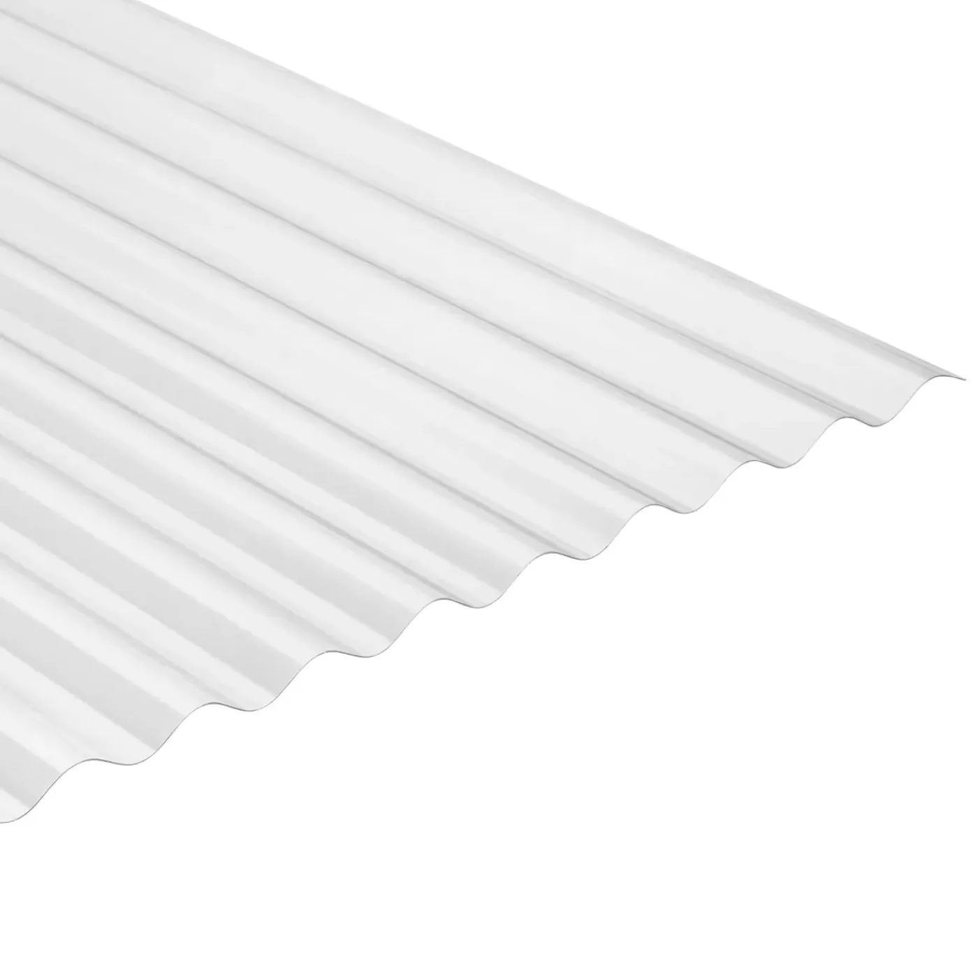 Martens golfplaat 76/18 - PVC - Transparant - 244x90cm