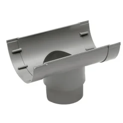 Martens Mastgootuitloop - PVC - Grijs - 100mm-70/80mm