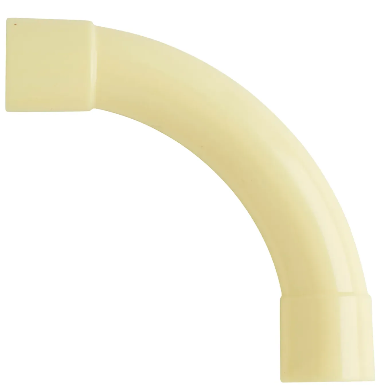 Martens pvc bocht 5/8" crème 5st.