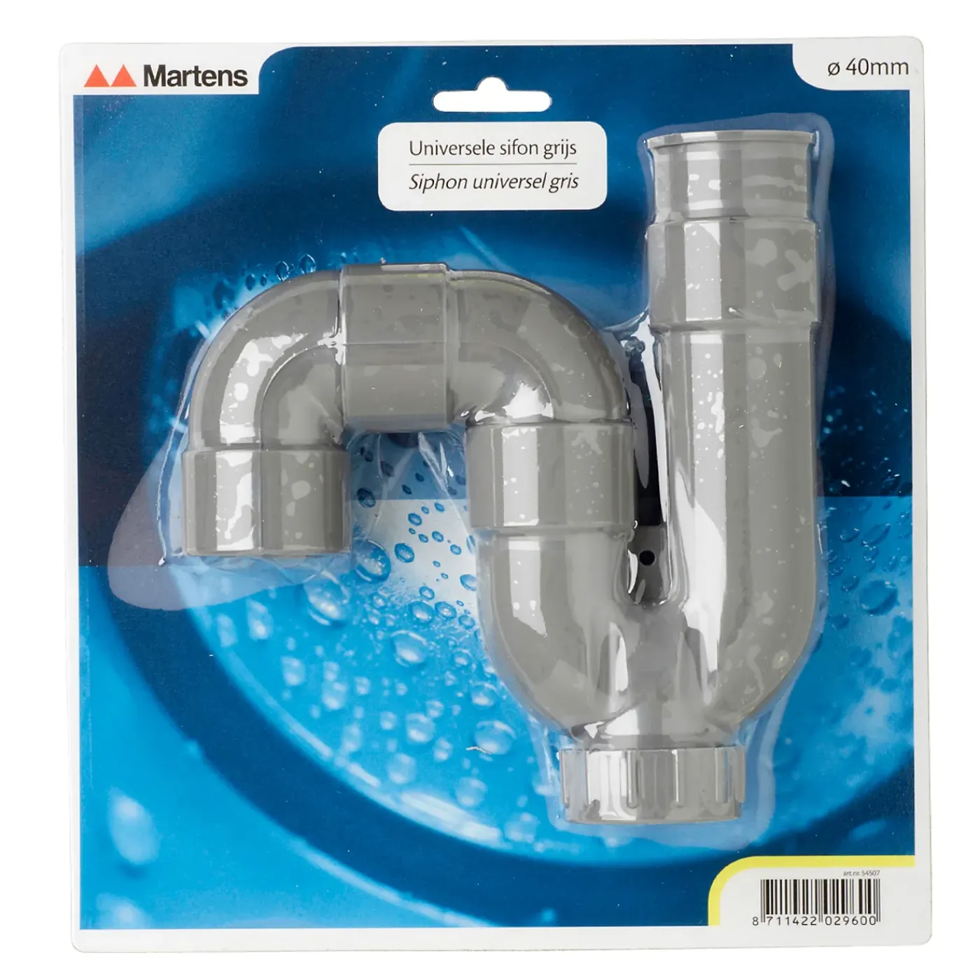 Martens Universeel Sifon - 40mm - ABS
