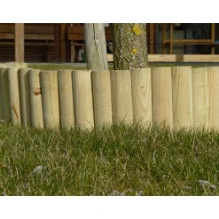 Massieve houten borderrand - Hout - 30x180cm