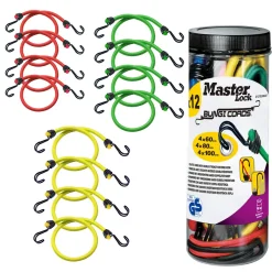 Masterlock snelbinderset Twin Wire 12 st