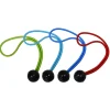 Master Lock - zet van 4 ballenbungees 20 cm – Ø4 mm – 40 kg – donkerblauw, lichtblauw, groen, rood