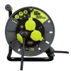 Masterplug Kabelhaspel - 40m - 3 stopcontacten - IP44