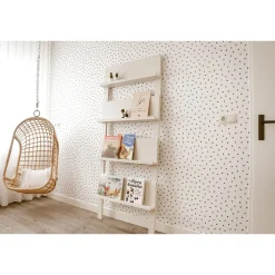 Maximavida Wandrek Jamie Ivoor Boekenrek - Tijdschriftenrek - 180 X 80 Cm
