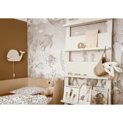 Maximavida Wandrek Jamie Ivoor Boekenrek - Tijdschriftenrek - 180 X 80 Cm
