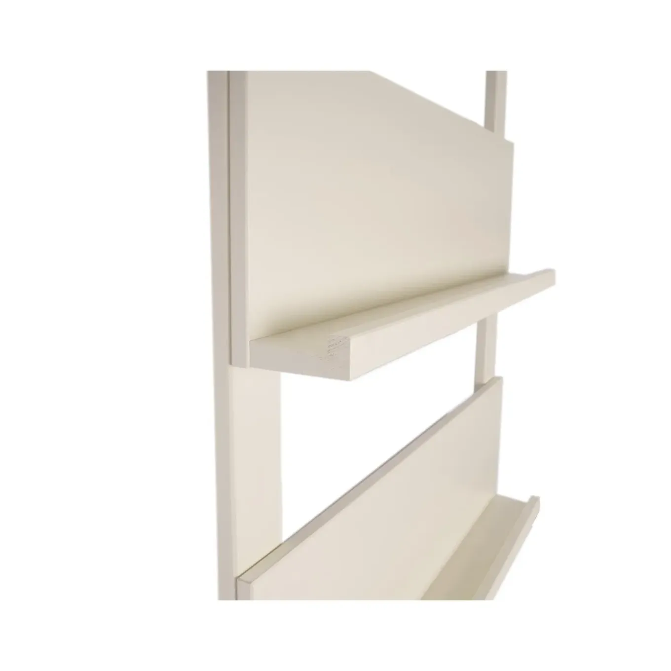 Maximavida Wandrek Jamie Ivoor Boekenrek - Tijdschriftenrek - 180 X 80 Cm