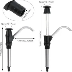 MCBOSON Buitenkraan - Handpomp - Wit - 41CM
