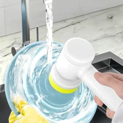 MCBOSON - Elektrische Reinigingsborstel - 5 Vervangbare Borstelkoppen - Usb - Oplaadbaar