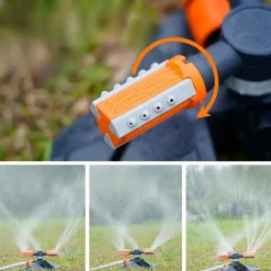MCBOSON Irrigatiesproeier - Automatisch Roterend - Groen