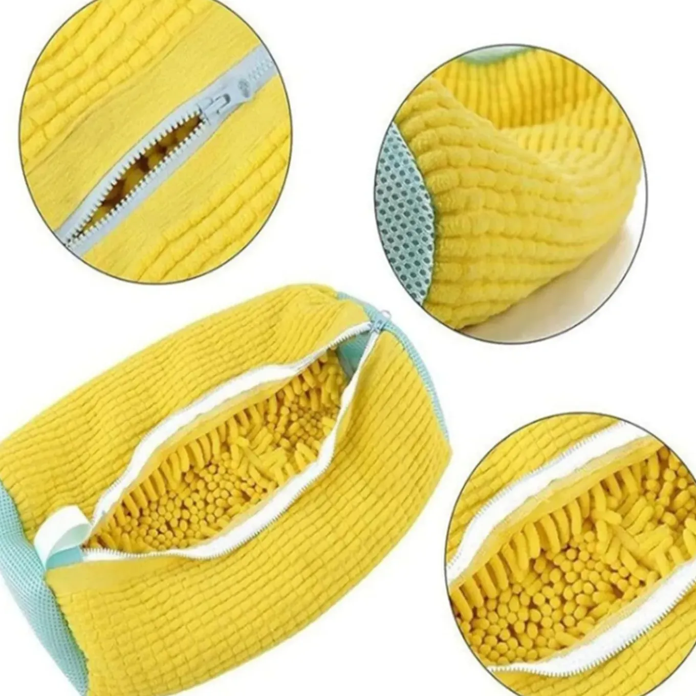 MCBOSON Schoenwaszak - geel - 2-pack