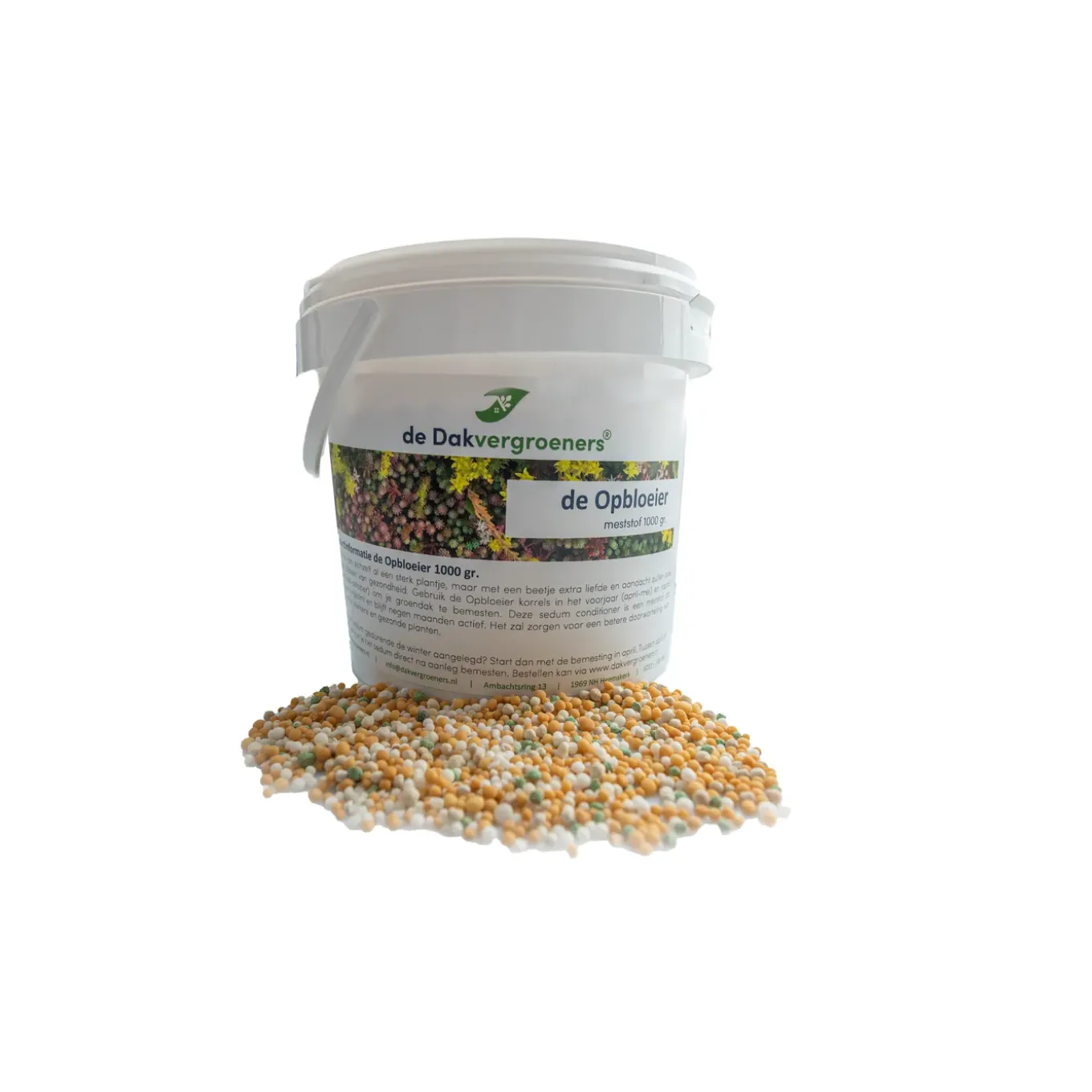 Meststof Groendak Emmer 3 liter
